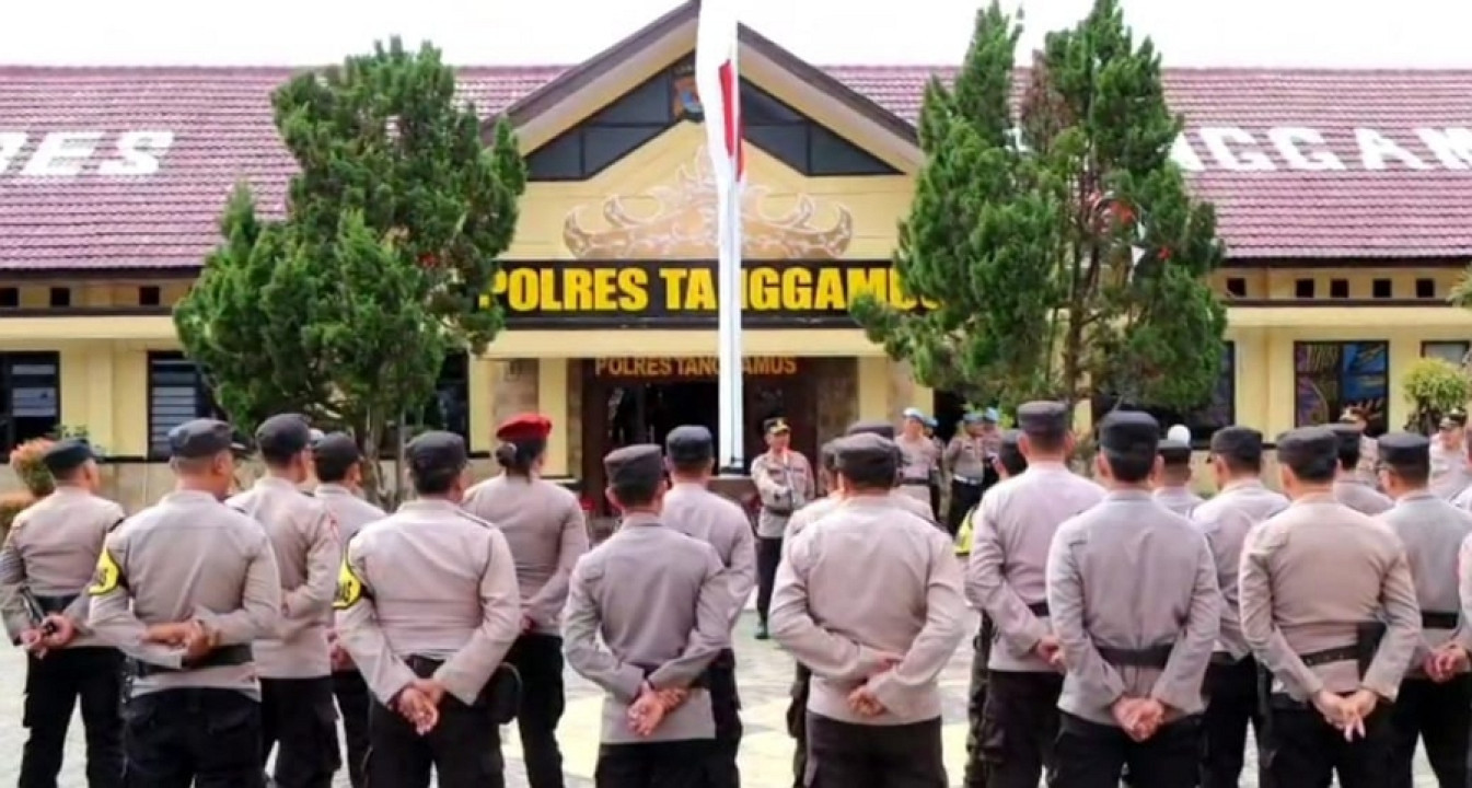 Kapolres Tanggamus Amankan Pilkakon PAW  Tiuh Sinar Jawa dan Memon