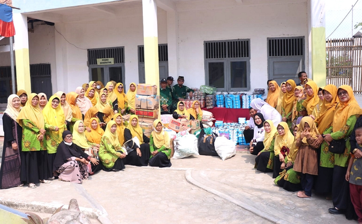Ketua GOW Lamteng Gelar Bakti Sosial di Yayasan Panti Sosial SLB Srikandi