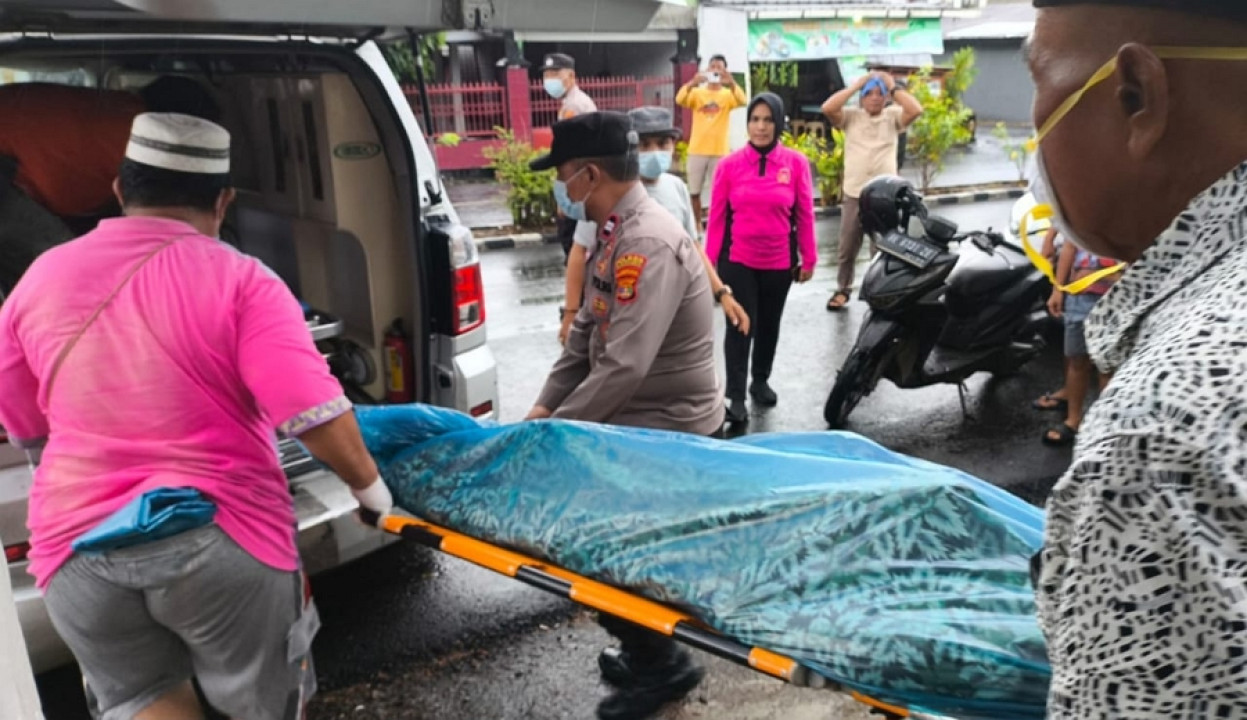 Polsek Kota Agung dan Inafis Polres Tanggamus Identifikasi Jenazah Tanpa Identitas