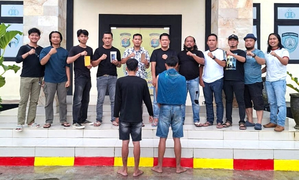 Polsek Kota Agung Tangkap Dua Penadah Handphone Curian