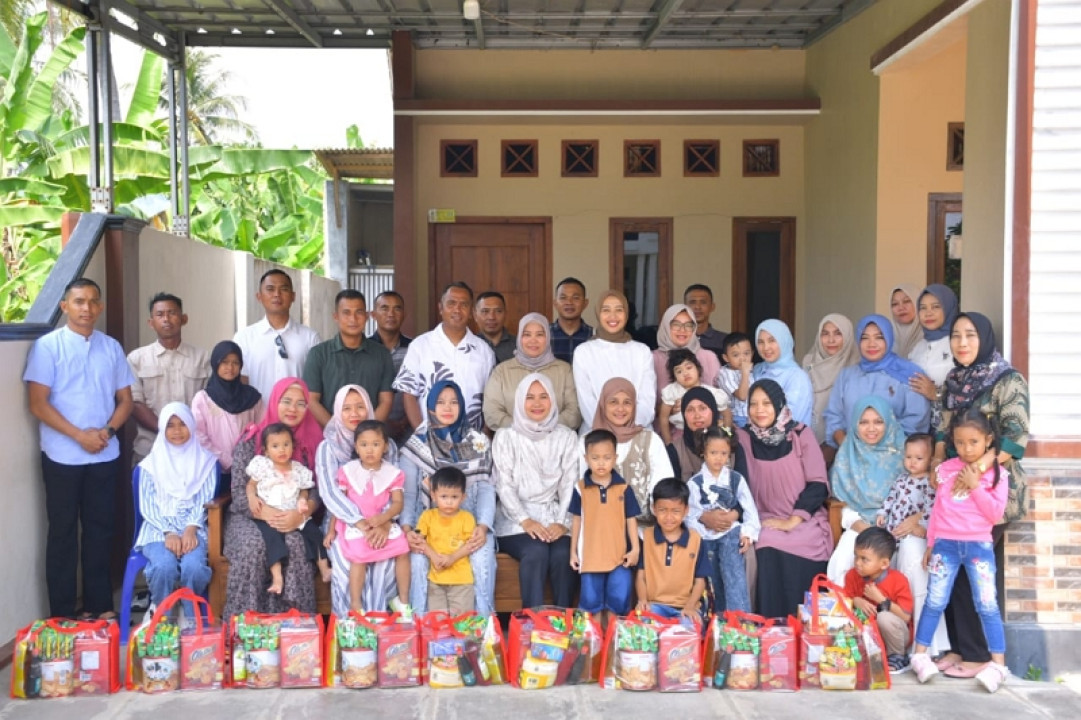 Danyonif 7 Mar Laksanakan Anjangsana dengan Keluarga Prajurit