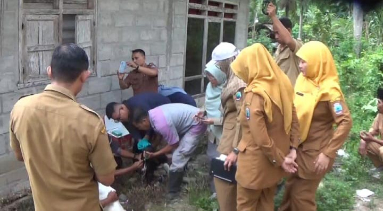 Tanggapi Keluhan Peternak Kambing di Desa Bumi Asri, Dinas Peternakan Turunkan Tim