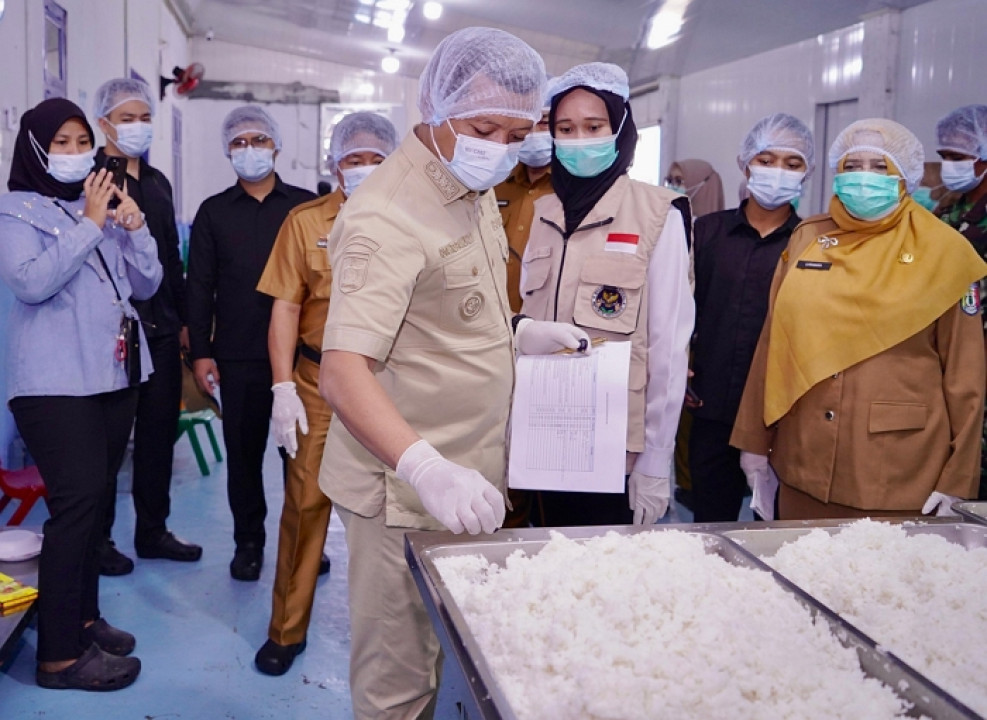 Pemkab Pringsewu Kunjungi Dapur SPPG