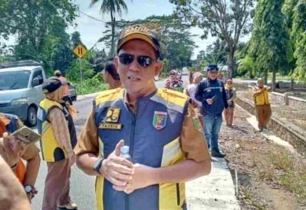 BMBK Provinsi Lampung Memastikan Pembangunan Jembatan Kali Pasir