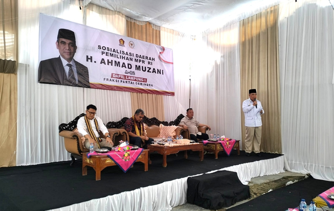 Muzani Sentil Harga Kopi hingga Dorong Inpres Jalan Desa di Tanggamus