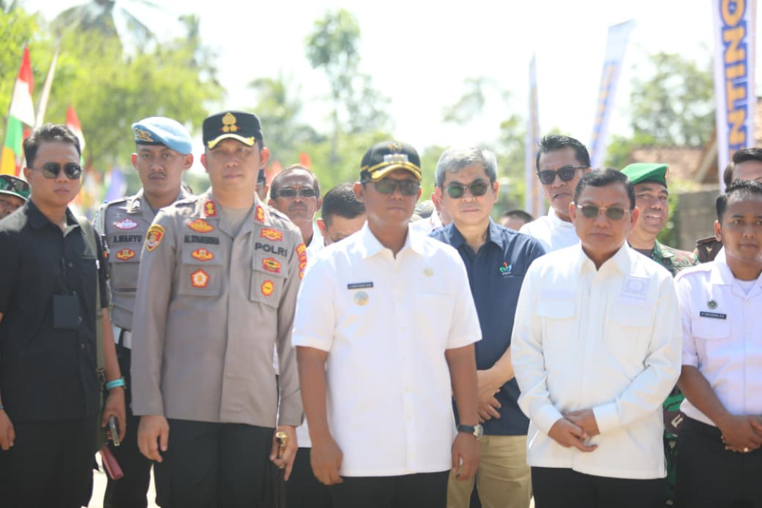 Bupati Ardito Sambut Menteri Wihaji dalam Gerakan GENTING Cegah Stunting