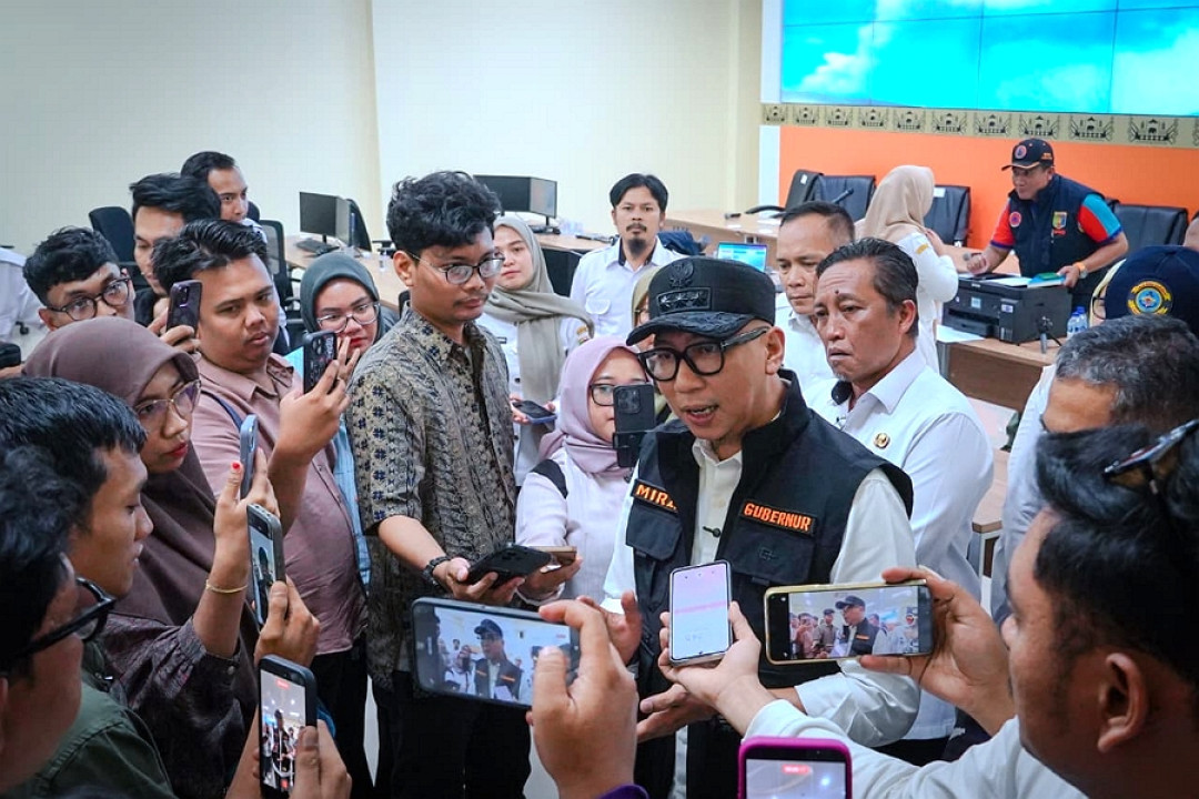 GAK Masih Siaga, Pemprov Perkuat Mitigasi dari Laut hingga Layanan Kesehatan