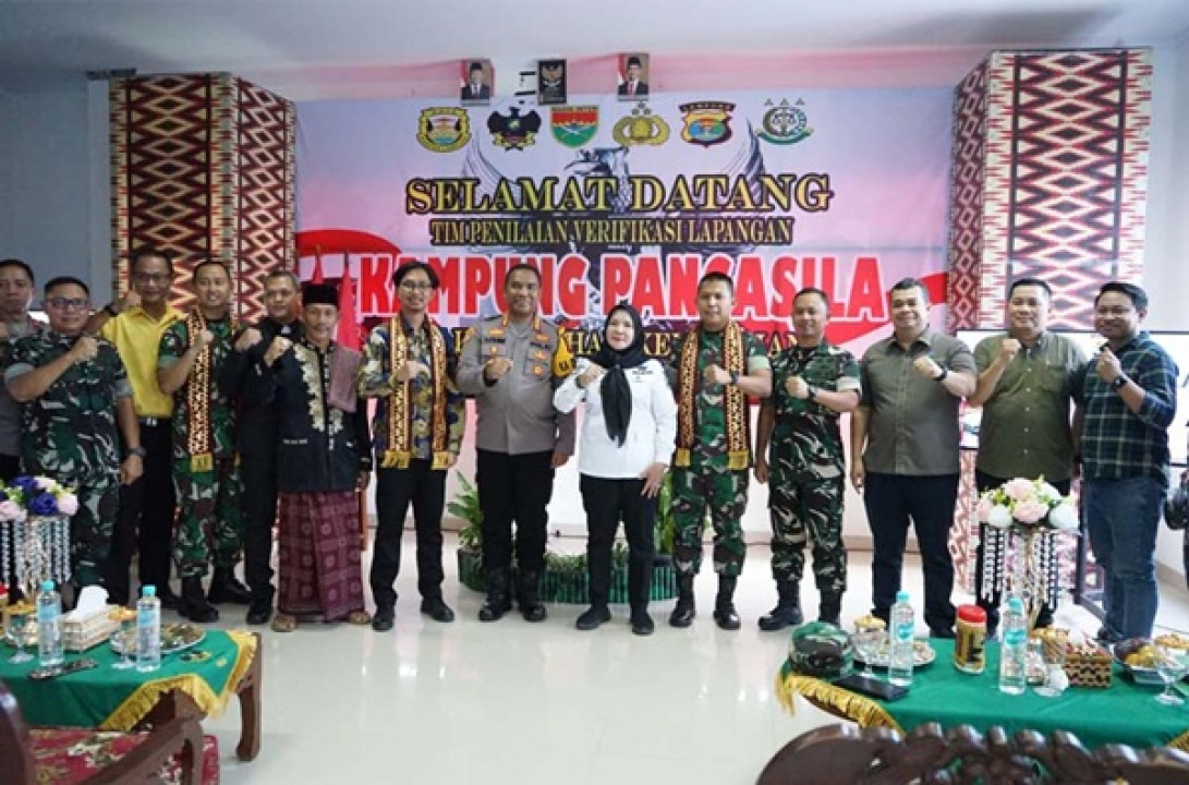 Bandar Lampung Masuk Nominasi Kampung Pancasila Tingkat Nasional