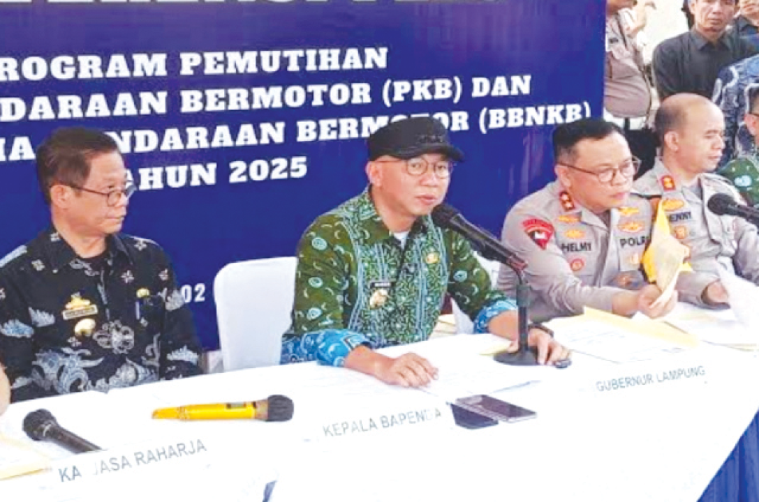 Gubernur Lampung  Perpanjang Pemutihan Pajak Kendaraan Bermotor Hingga 31 Oktober 2025