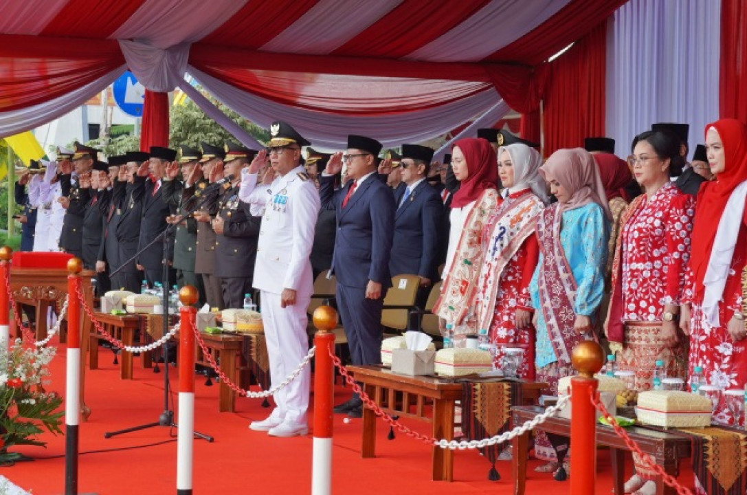 HUT Kemerdekaan RI ke-80, Gubernur Mirza Serukan Kerja Nyata