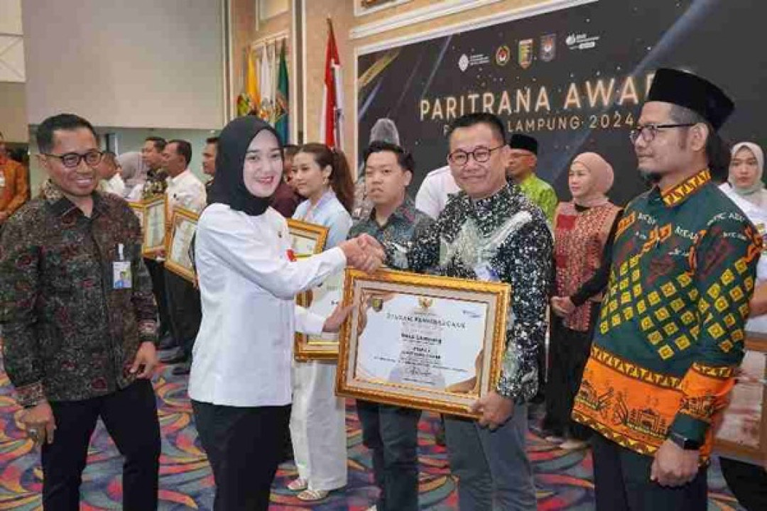 Paritrana Award 2024 Jadi Momentum Perluas Jaminan Sosial Ketenagakerjaan di Provinsi Lampung