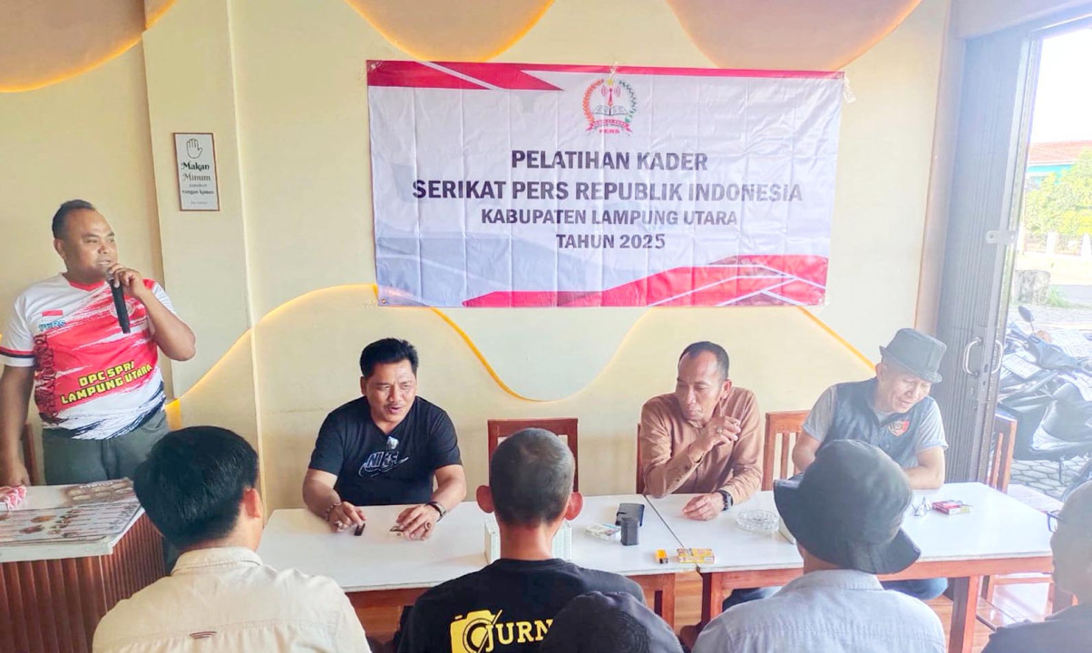 DPC SPRI Lampung Utara Gelar Pelatihan Kader Jurnalis
