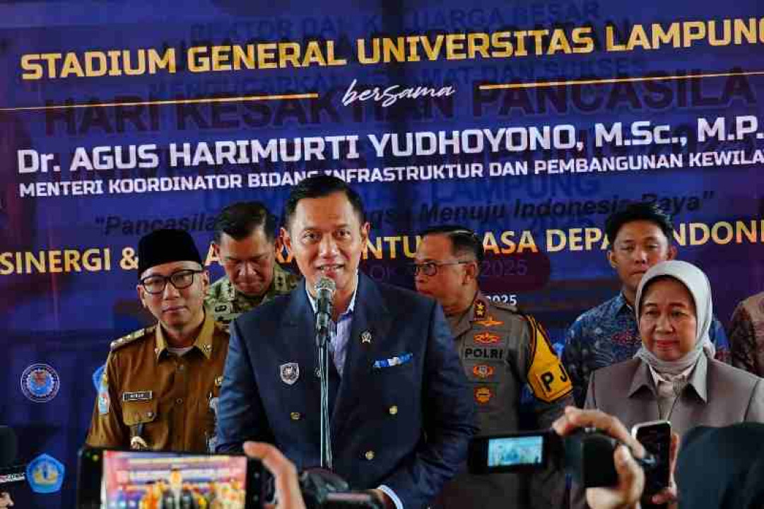 Menko AHY dan Gubernur Ajak Mahasiswa jadi Generasi  yang Inovatif dan Berkarakter