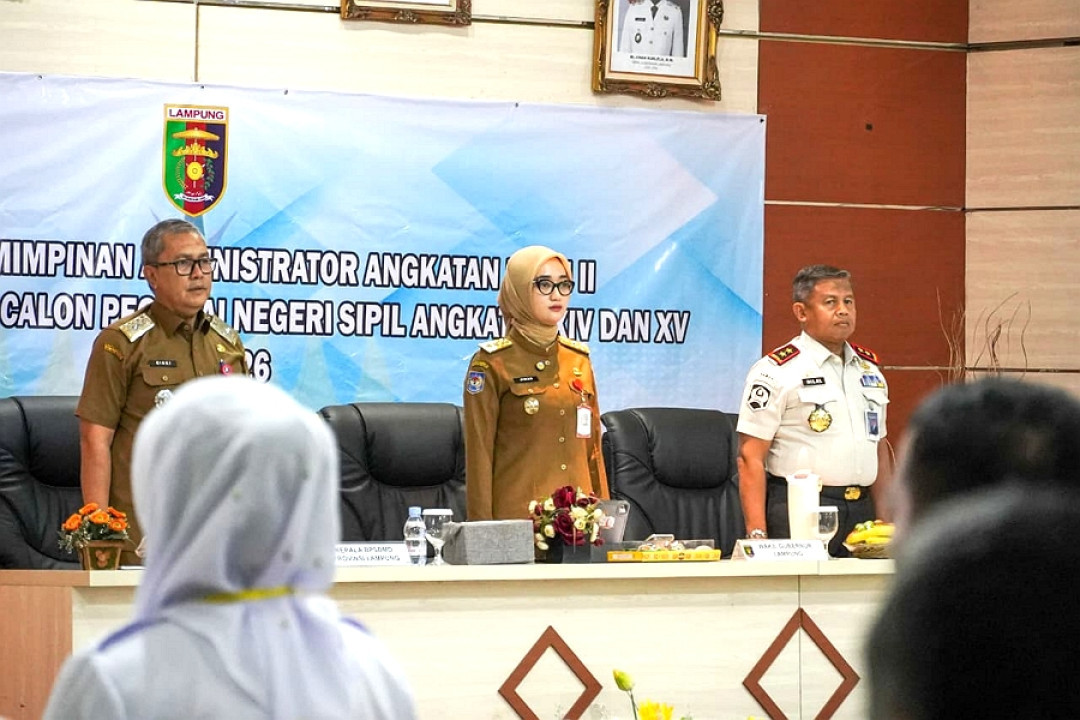 Pemprov Lampung Siapkan ASN Unggul Melalui PKA dan Latsar CPNS 2026