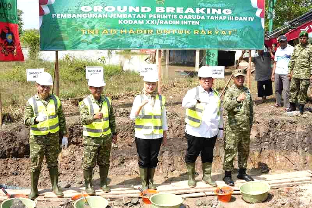 Jembatan Perintis Garuda Dorong Akses Ekonomi dan Pendidikan Warga Lampung Timur