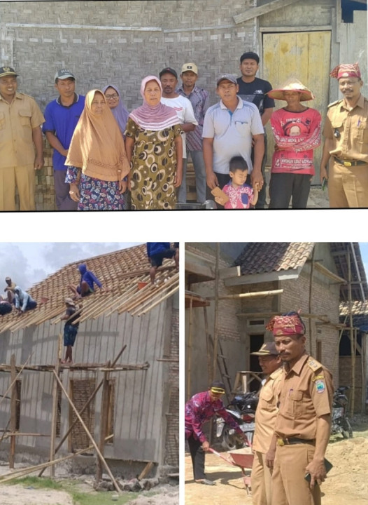 Pemdes Bumirestu Berantas Rumah Tak Layak Huni Melalui Program Bedah Rumah