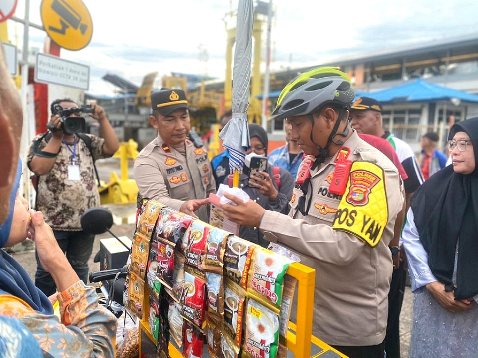 Ngupi Pai Puakhi, Warna Baru Pengamanan Nataru Sapa Penumpang Kapal