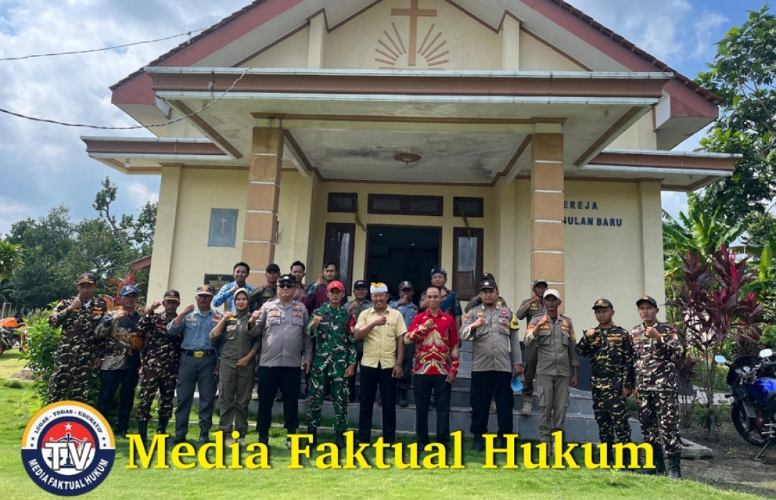 Banser Sumber Agung Kawal Khidmat Natal di Gereja wilayahnya