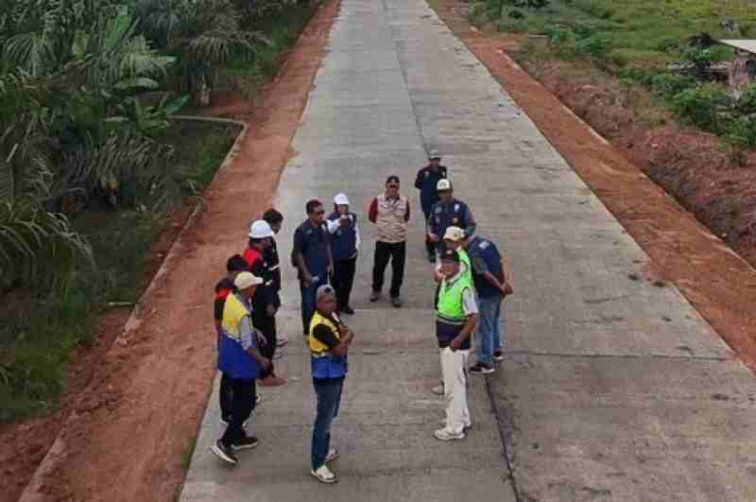 Jalan Brabasan–Wiralaga di Mesuji Rampung