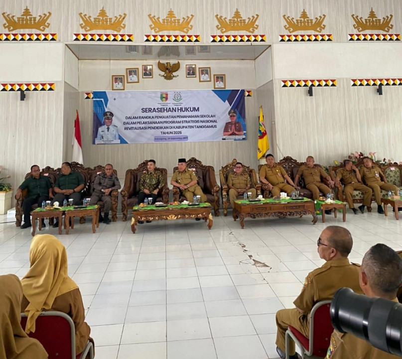 Kejari Tanggamus Kawal Proyek Strategis Nasional Revitalisasi Pendidikan