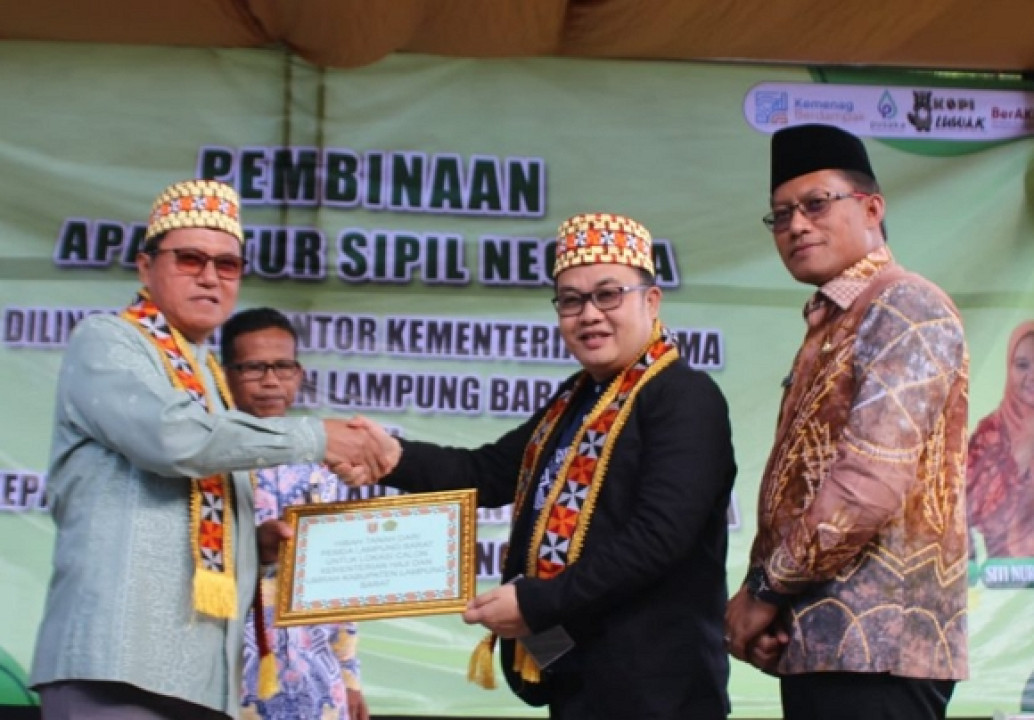 Kakanwil Kemenag Provinsi Lampung Kunker di Lambar