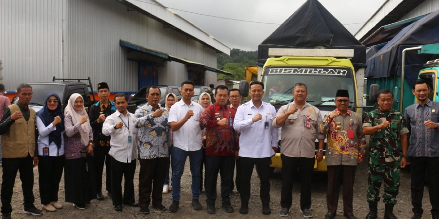 Penyaluran CPP Beras dan Minyak Goreng di Lampung Barat Resmi Dilepas