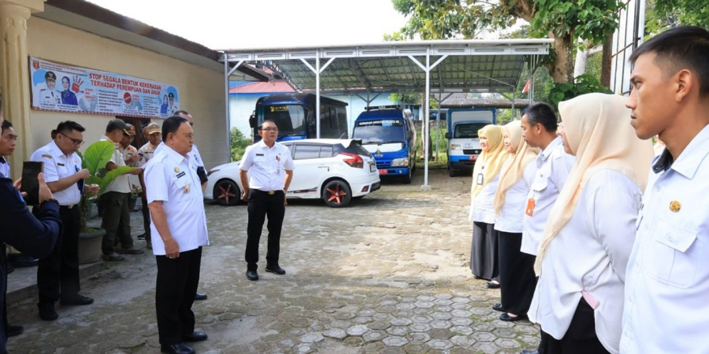 Wakil Bupati Mad Hasnurin Kembali Lakukan Sidak