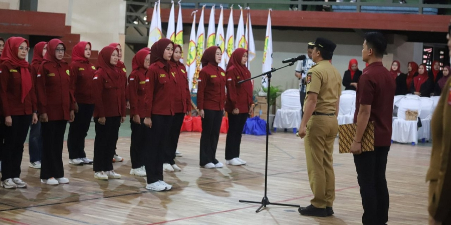 Bupati Lantik Pengurus Perwosi Lambar  2025-2029