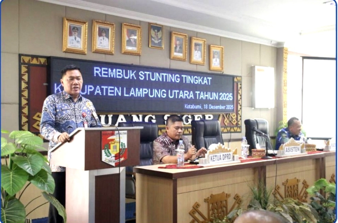 Rembuk Stunting Perkuat Komitmen Percepat Penurunan Stunting di Lampung Utara