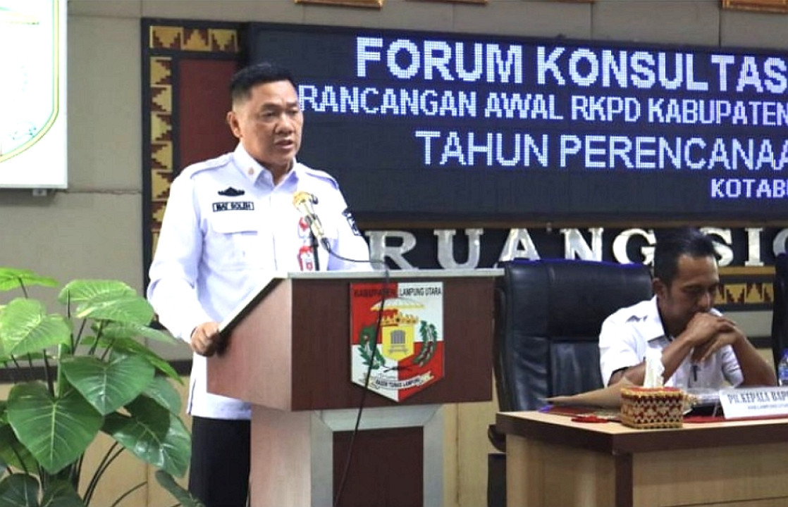 Pemkab Lampung Utara Bahas Rancangan Awal Rencana Kerja 2027