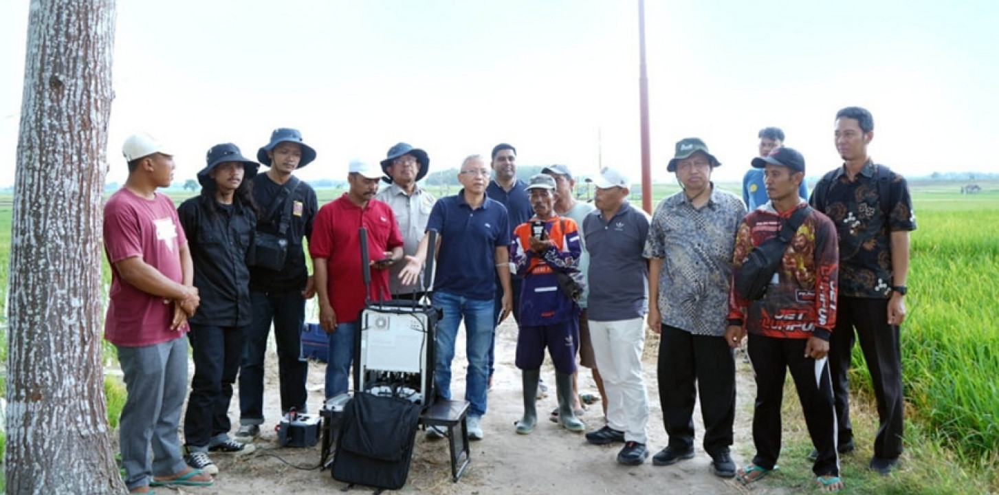 Smart Farming Berbasis Private 5G Diuji di Trimomukti