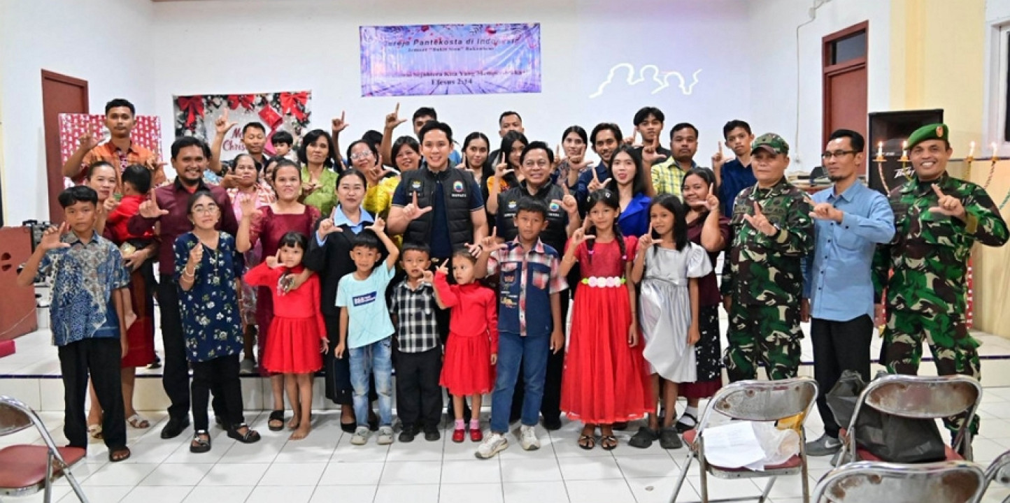 Misa Malam Natal 2025 Aman dan Kondusif di Lamsel