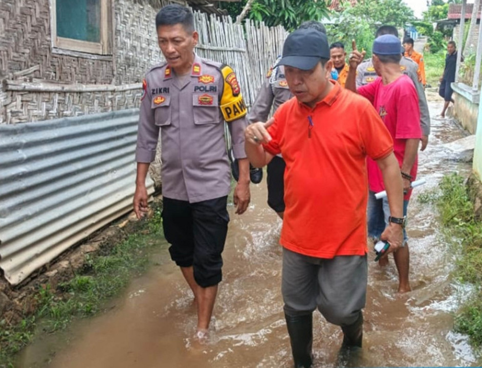 Gerak Cepat Pemkab Lamsel Tangani Banjir Natar, BPBD dan Perangkat Daerah Turun ke Lokasi