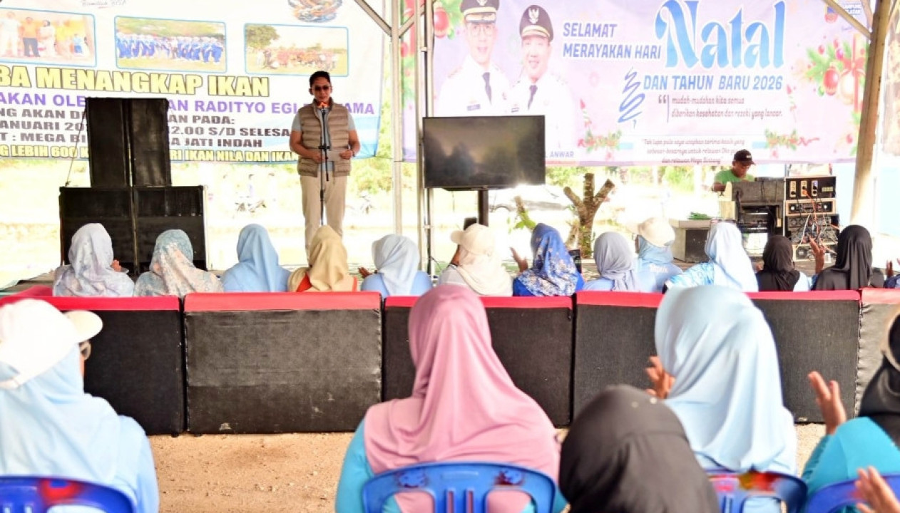 Awali 2026 di Tanjung Bintang, Bupati Egi Buka Ruang Aspirasi dan Soroti Data Bansos