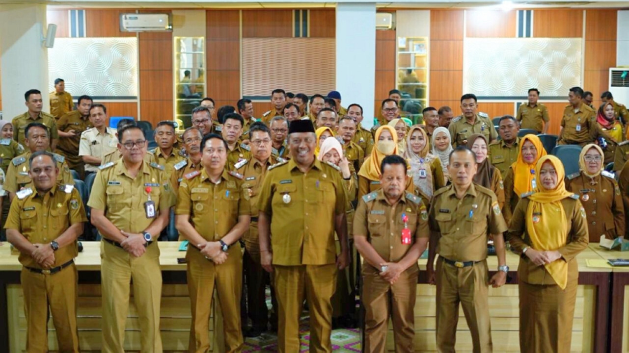 Plt. Bupati Lamteng Samakan Persepsi OPD Lewat Rakor Januari 2026