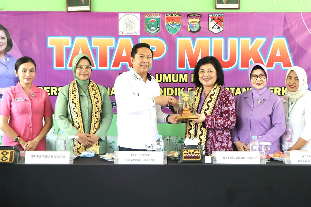 Sekda Hadiri Kunjungan Kerja Ketum dalam Pembinaan TK PERIP ABRI