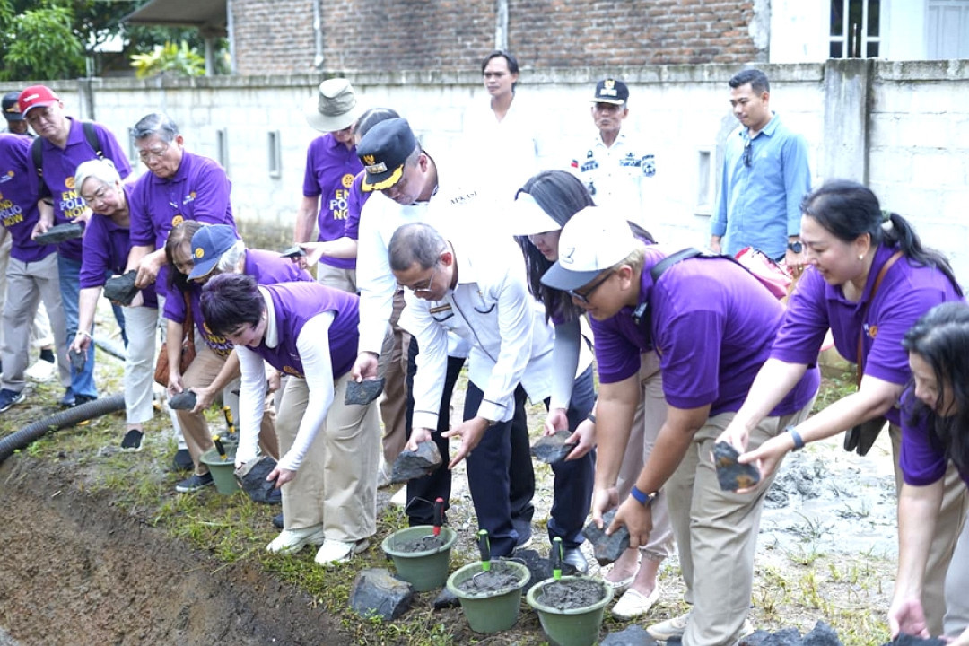 Hibah Rotary Global Dukung Pembangunan Irigasi untuk Ekonomi Pedesaan di Lampung Tengah