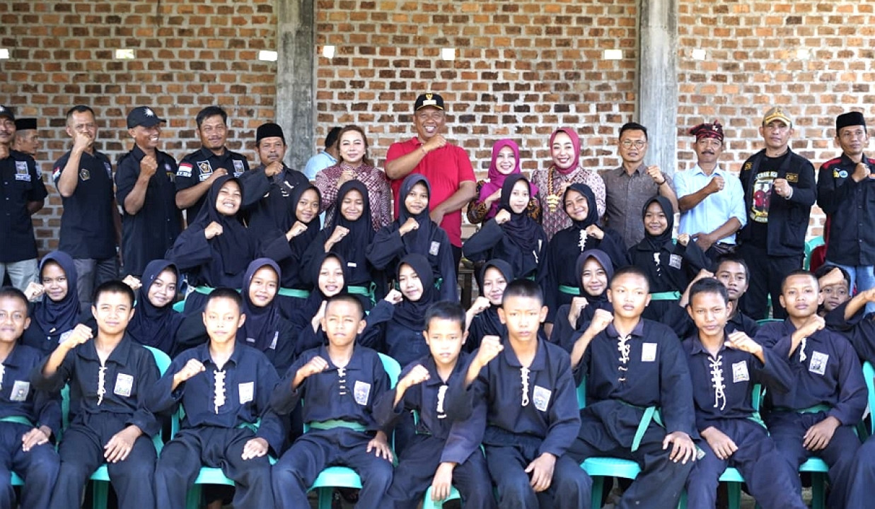 Plt. Bupati Lamteng Kunjungi PSHT dan Tinjau Kebun IKWT di Bandar Mataram