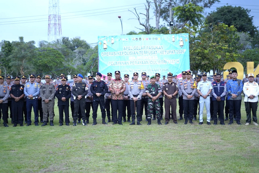 Jelang Idul Fitri, Plt Bupati dan Kapolres Lampung Tengah Pastikan Kesiapan Operasi Ketupat 2026