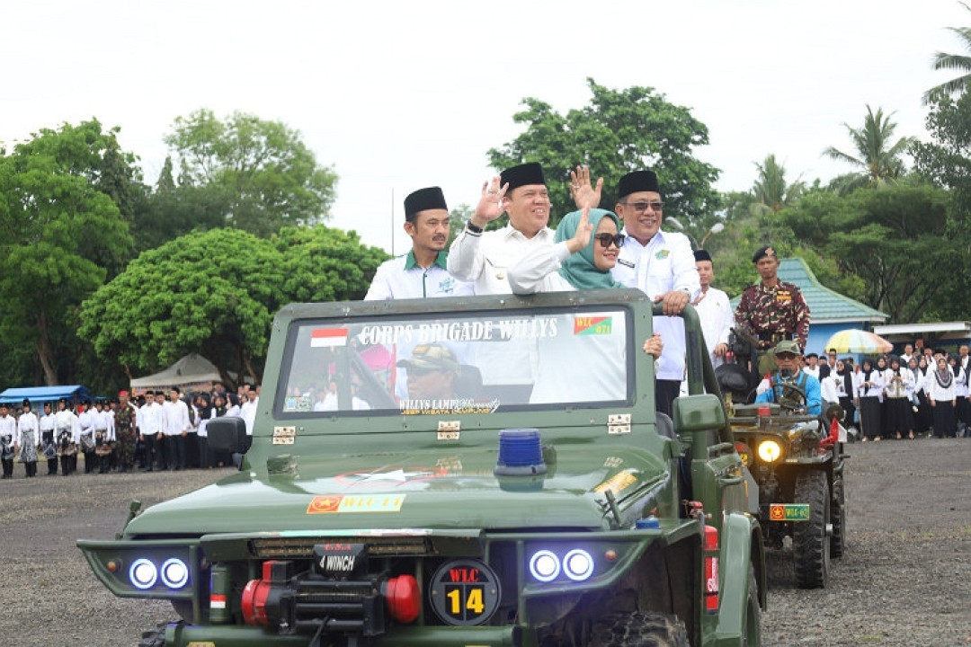 Peringatan Hari Santri Nasional 2025 di Lampung Timur