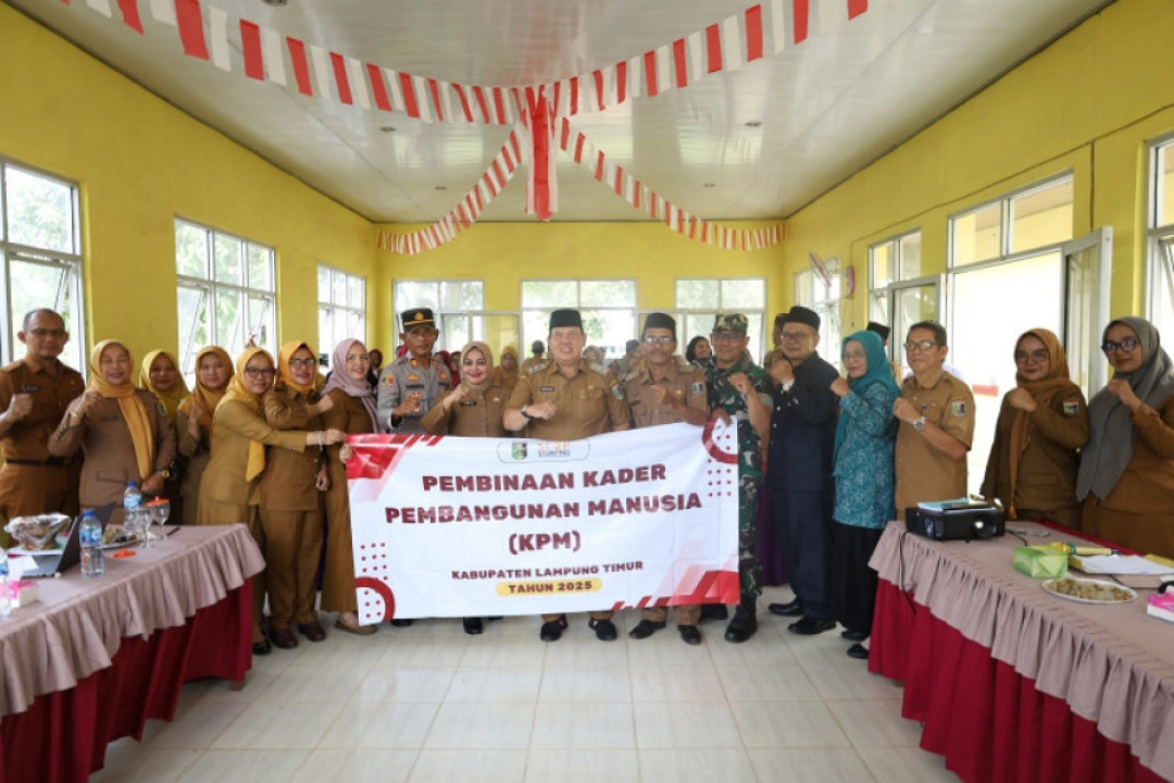 Wabup Lamtim Azwar Hadi Pimpin Evaluasi Stunting Kecamatan Raman Utara 