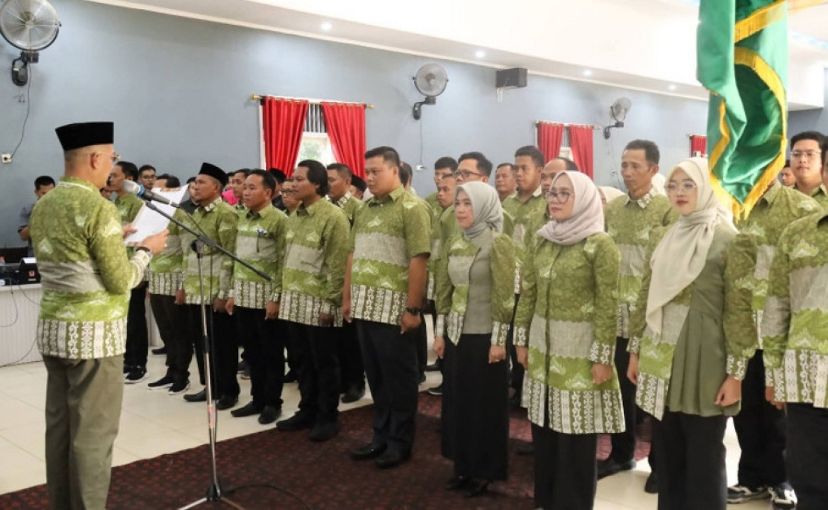Sekda Lamtim Lantik LKKS Lampung Timur 