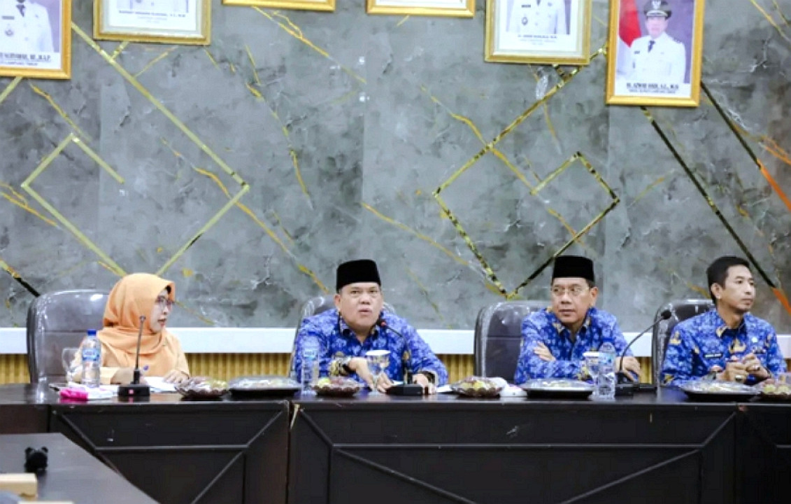 Wabup Pimpin Rakor Gerakan Sadar ZIS, ASN Diminta Tingkatkan Kepedulian Sosial