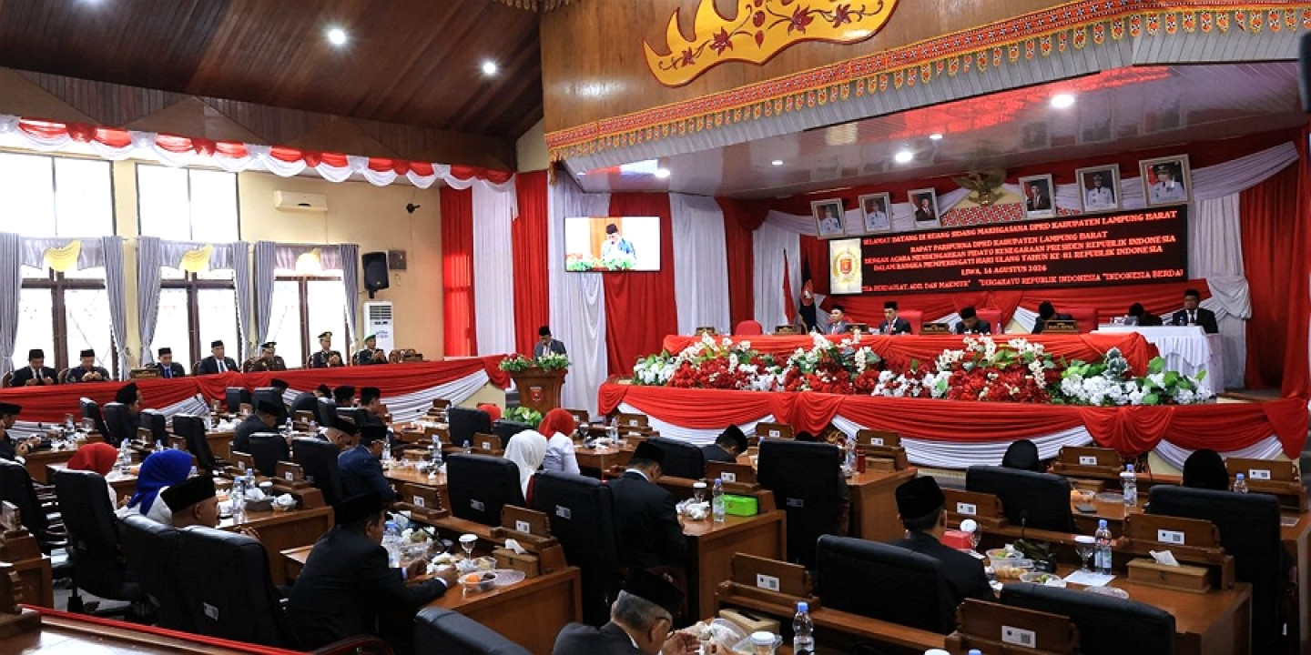 Bupati Parosil Ikuti Pidato Kenegaraan Presiden Prabowo