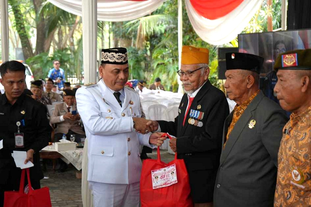 Pemkot Metro Pererat Silaturahmi dengan Veteran