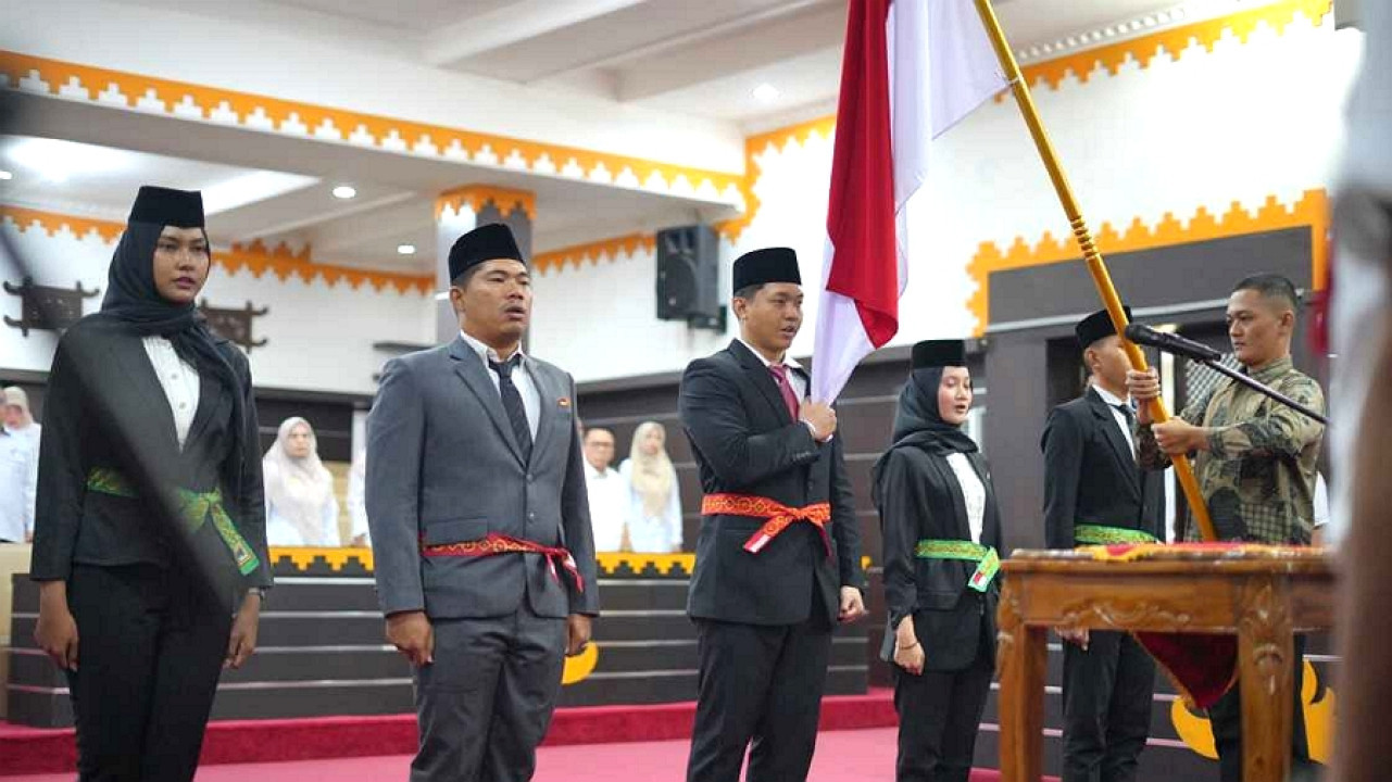 Wali Kota Metro Kukuhkan DPPI, Dorong Generasi Muda jadi Teladan