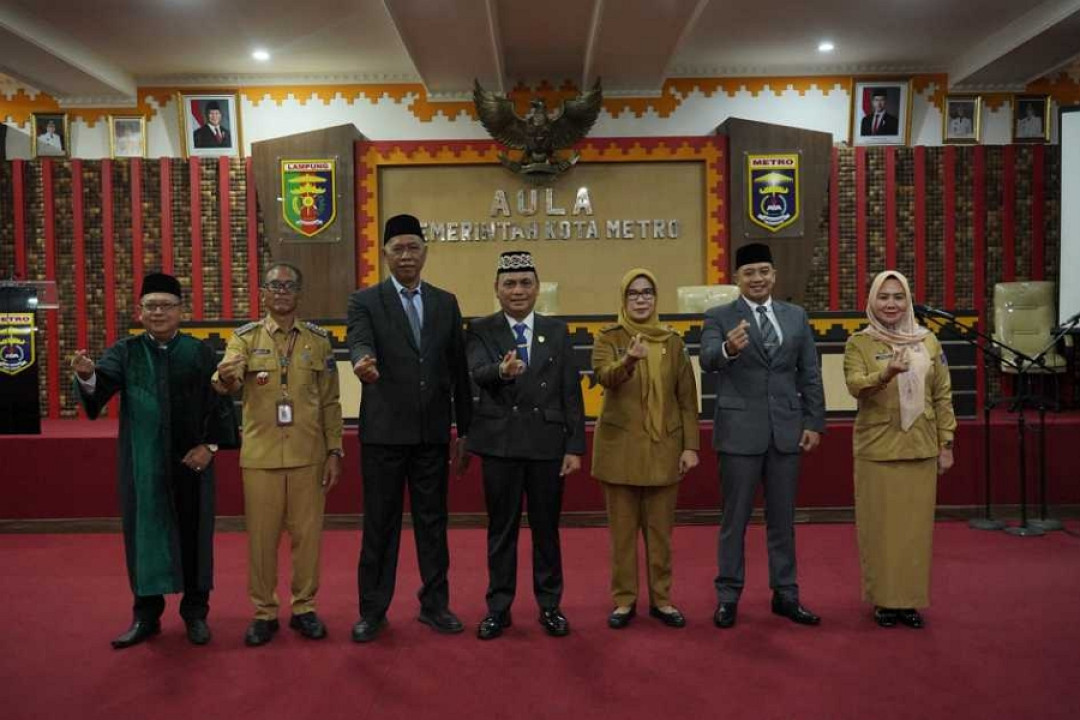 Upaya Penyegaran Birokrasi, Wali Kota Metro Lantik Kadisdikbud dan Asisten II