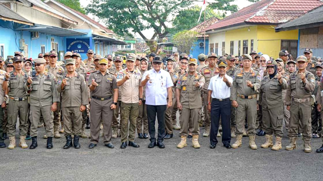 Sekda Kota Metro Tekankan Disiplin, Penguasaan Aturan, dan Marwah Satpol PP 