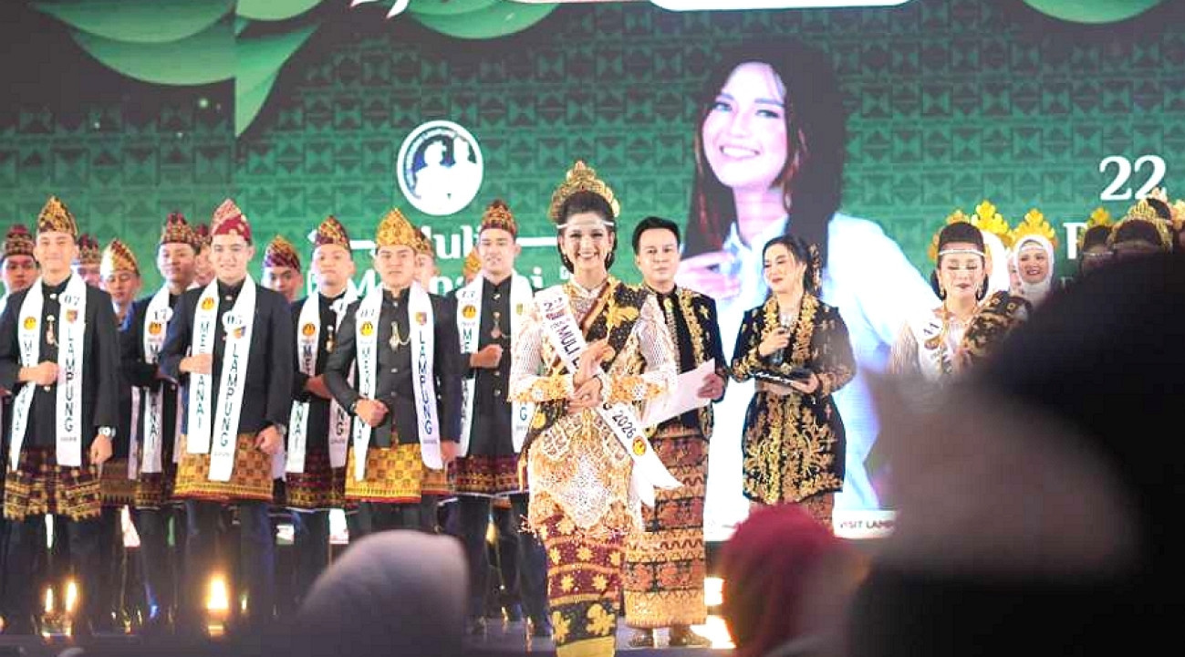 Delegasi Kota Metro Bersinar di Grand Final Muli Mekhanai Lampung 2026