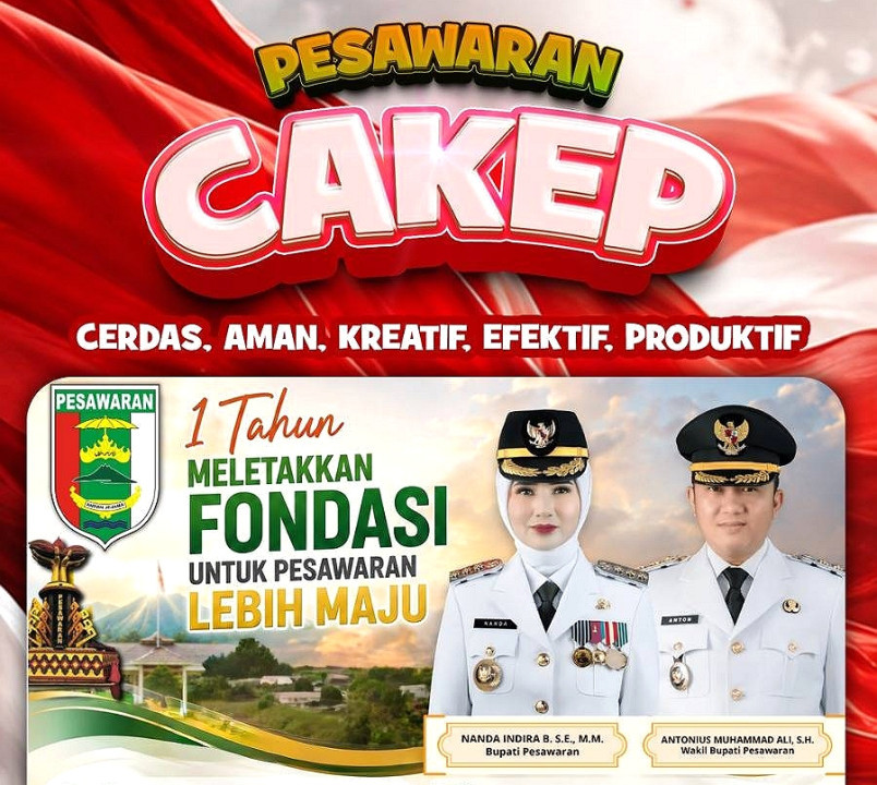 Satu Tahun Kepemimpinan Nanda-Anton, Perkuat Fondasi Pembangunan Pesawaran